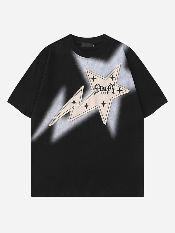 T Shirt With Star Knitwear