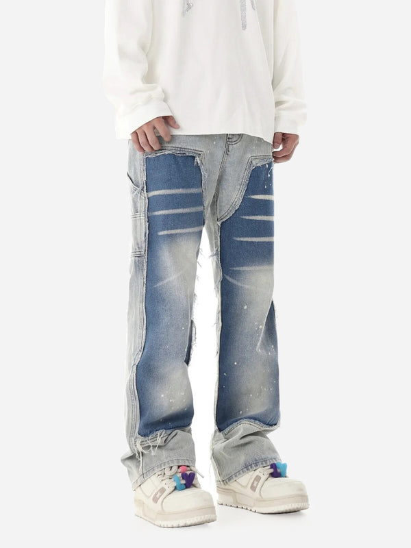 Jeans With Pant Design