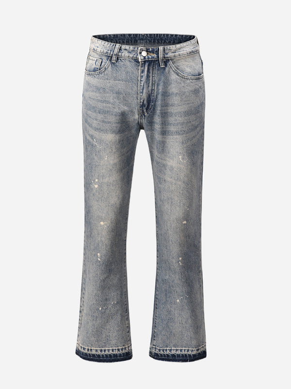 Jeans With Flared Design