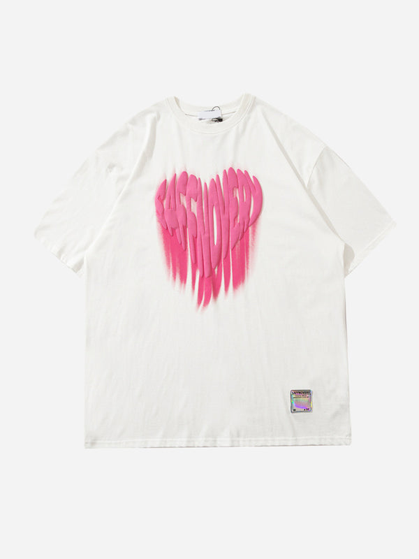 T Shirt with heart print