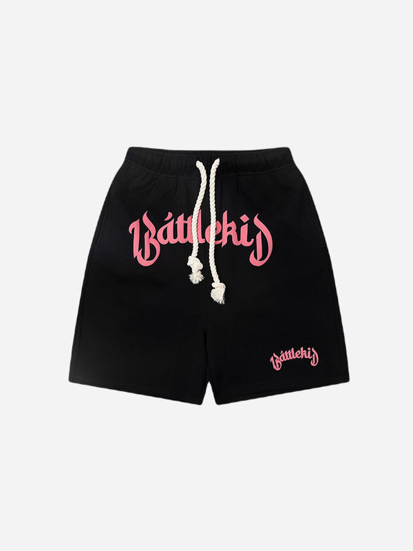 Shorts With Battlekid Print