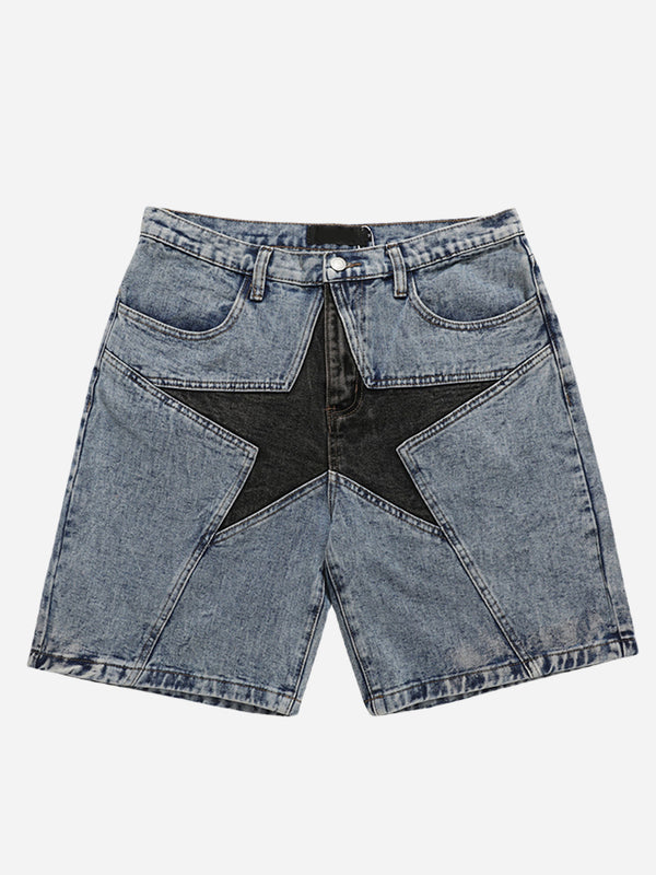 Short With Star Design