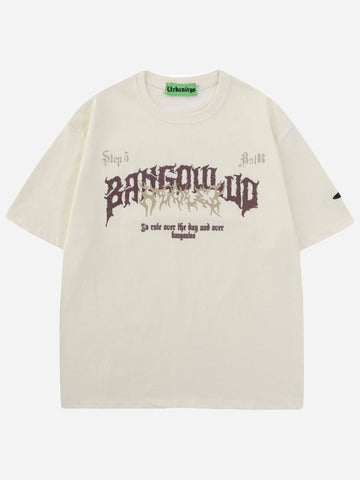 T-Shirt with classic style print