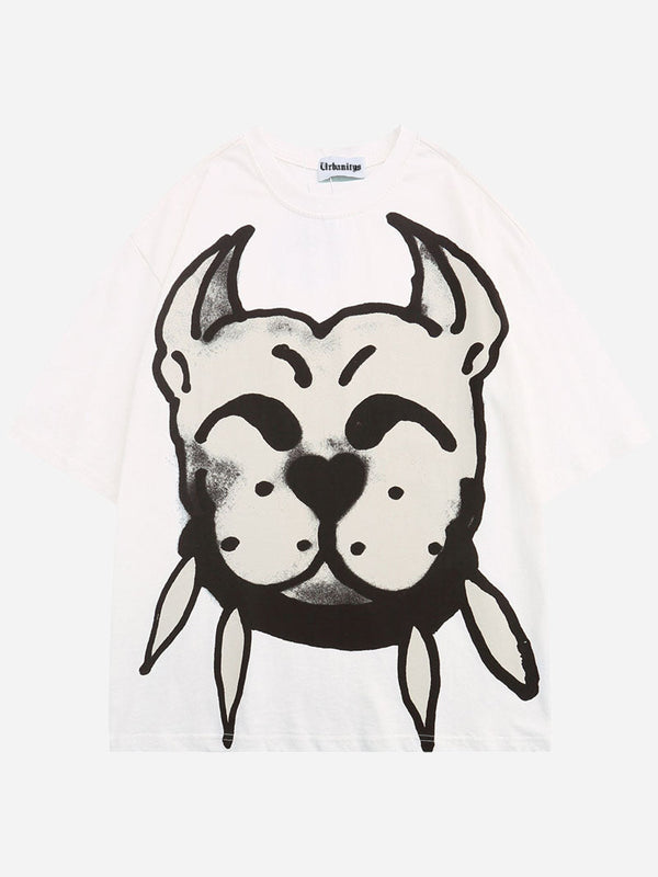 T-Shirt with dog print